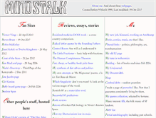 Tablet Screenshot of mindstalk.net